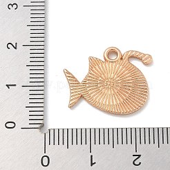 Pendentifs d'émail en alliage&nbsp;LS-ENAM-A008-44KCG-01