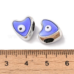 Ccb пластиковые эмалевые европейские бусины CCB-G018-02E