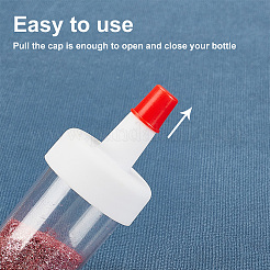 Крышка носика пластиковой бутылки с красным герметизирующим наконечником FIND-WH0191-09