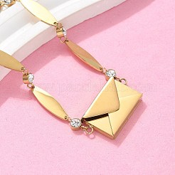 Браслеты из нержавеющей стали 304 с овальными звеньями&nbsp;BJEW-U030-01G