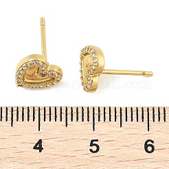 Серьги-гвоздики из циркония EJEW-R016-26G-05