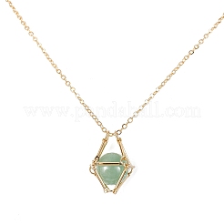 Латунный мешочек для макраме NJEW-JN04445-01