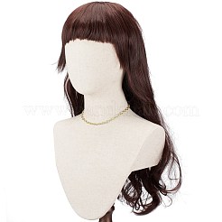 Ожерелье из латунных кабельных цепей 6 мм для мужчин и женщин NJEW-JN03768