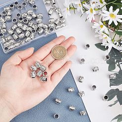 Тибетский стиль сплава цинка бисером&nbsp;TIBEB-CA0001-14