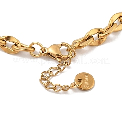 Браслеты из нержавеющей стали 304 для женщин&nbsp;BJEW-A023-07G-02