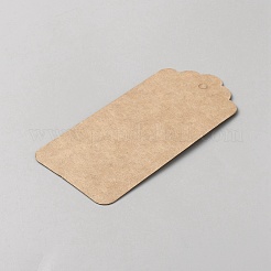 100 x Dankeschön-Geschenkanhänger aus Kraftpapier&nbsp;DIY-WH0591-311
