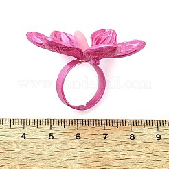 Регулируемые кольца-цветы из сплава для женщин&nbsp;LS-RJEW-B124-01A