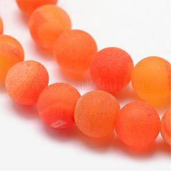 Натуральные друзы геодей агат из бисера&nbsp;G-K166-09-10mm-04