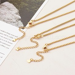 Изготовление ожерелий-лариатов из нержавеющей стали 304&nbsp;AJEW-JB00993