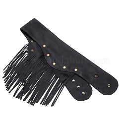 Ceintures à pompons en faux daim givré pour jeans habillés&nbsp;AJEW-WH20816-016A
