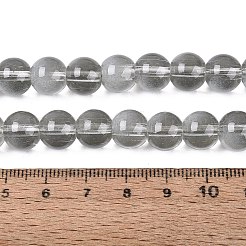 Colliers de perles acryliques imitation œil de chat&nbsp;OACR-Q197-01C-02