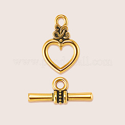 120 комплект застежек-тоглов из сплава&nbsp;FIND-SP0003-92AG