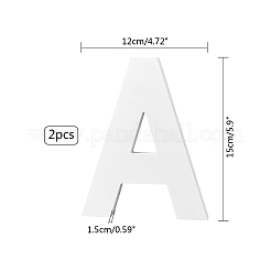 Деревянные буквы орнаменты WOOD-WH0104-21