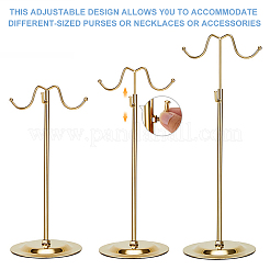 2 комплект 2-х цветных железных вешалок для сумок с двумя крючками ODIS-WR0001-04