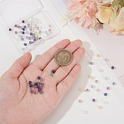 1 нить бусин из натурального флюорита G-OC0005-48