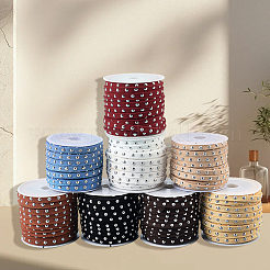 8 рулон шнура из искусственной замши 8 цветов LW-CL0001-01A