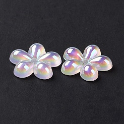 Прозрачные акриловые бусины OACR-A017-08