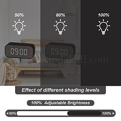 Прямоугольные светодиодные наклейки для домашних животных&nbsp;AJEW-WH0270-042A