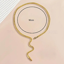 Регулируемые ожерелья-чокеры в форме змеи из сплава со стразами FS-WGFB1C6-01