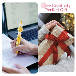 8 шариковая ручка с пайетками в виде звезд&nbsp;FIND-TA0006-15F