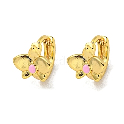 Латунные серьги обруча EJEW-C088-36G