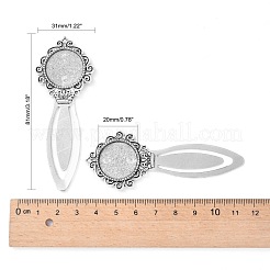Тибетском стиле сеттинги закладки кабошон&nbsp;X-TIBE-S157-AS-NR