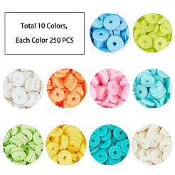 Бусины из полимерной глины  CLAY-FH0001-02B-01