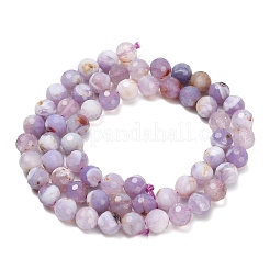 Нити бусин из натурального лавандового аметиста G-Z106-A03-6mm