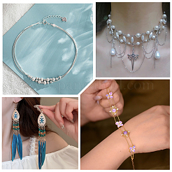 4600 шт. Железные открытые прыжковые кольца IFIN-SP0001-25