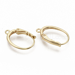Латунная фурнитура Leverback для серег&nbsp;X-KK-T051-42G-NF