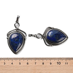 Natürlich gefärbte Lapislazuli-Anhänger&nbsp;G-F777-01AS-07