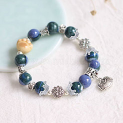 140 шт. 14 стиля сплава европейских бусин DIY-CA0006-56