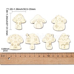 Découpes de bois non finies&nbsp;WOOD-CJC0001-16