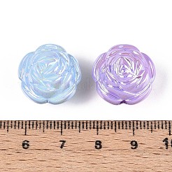 Непрозрачные акриловые бусины с УФ-покрытием SACR-N019-01