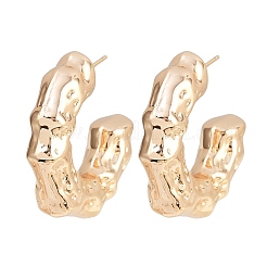 Латунь серьги EJEW-H168-01G