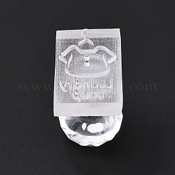 Прозрачные акриловые штампы для мыла с большими ручками DIY-XCP0003-88A