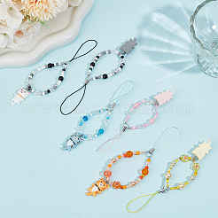 Мобильные ремни из стекла и смолы&nbsp;HJEW-BC00030