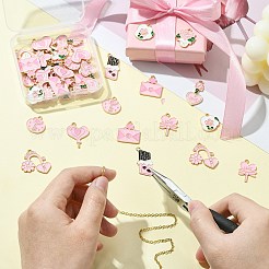 45 шт. 9 стиля подвески из сплава и эмали на тему Дня святого Валентина&nbsp;FIND-CJ0003-74