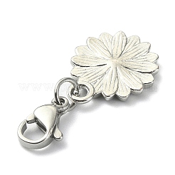 Подвесные украшения из сплава эмали HJEW-JM01213-02