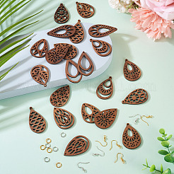 Наборы для создания подвесных сережек своими руками&nbsp;DIY-TA0013-45