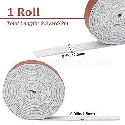 Плоский шнур из микрофибры из искусственной кожи LC-WH0006-07A-04