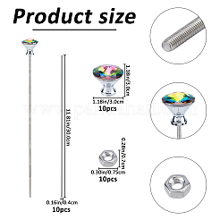 Kit para hacer estacas de jardín con cuentas&nbsp;DIY-FH0010-86B