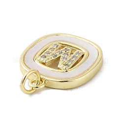 Покрытие стойки латунь микропаве прозрачные подвески из кубического циркония KK-E102-33G-M