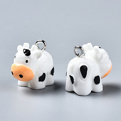 Подвески из непрозрачной смолы RESI-S356-071