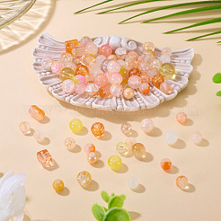 80 г прозрачных стеклянных бусин&nbsp;DGLA-TA0001-47K