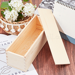 Boite en bois&nbsp;DIY-WH0181-33