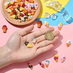 Кабошоны из смолы 52шт 13 стиля&nbsp;RESI-CJ0004-86