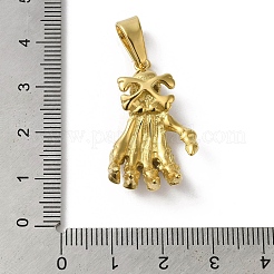 Pendenti in acciaio inox 304 con placcatura sotto vuoto pvd&nbsp;STAS-B069-18G