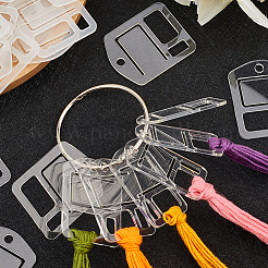 3 пакетик акриловых ниток для намотки досок AJEW-GF0011-67F