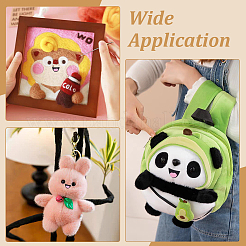 1 пакетик фетрового ротика для куклы&nbsp;AJEW-FG0004-91B